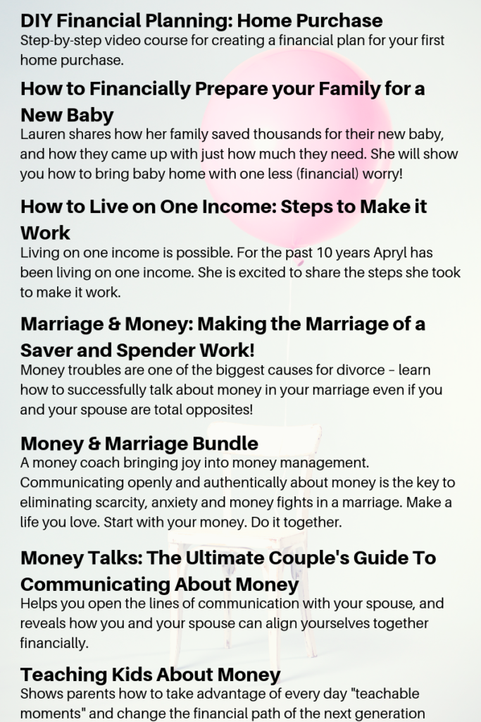 Master your Money bundle: Family finances. Spendaholics Anonymous